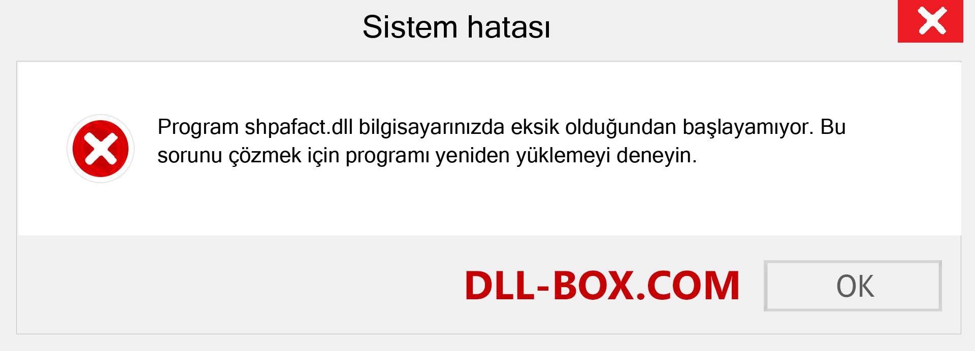 shpafact.dll dosyası eksik mi? Windows 7, 8, 10 için İndirin - Windows'ta shpafact dll Eksik Hatasını Düzeltin, fotoğraflar, resimler